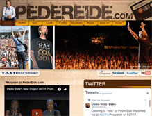 Tablet Screenshot of pedereide.com